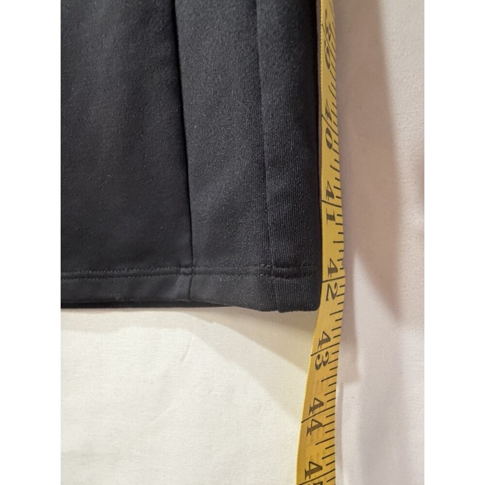 Vuori Courtside Track Pants Womens Medium Black Wide Leg Elastic Waist Pockets - Picture 5 of 7